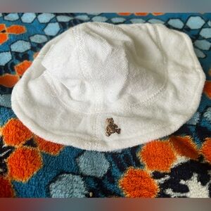 Gap Baby Boys Terrycloth White Bucket sun hat